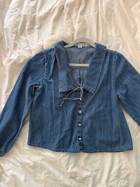 Old Navy Denim Top